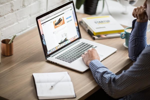 man at laptop