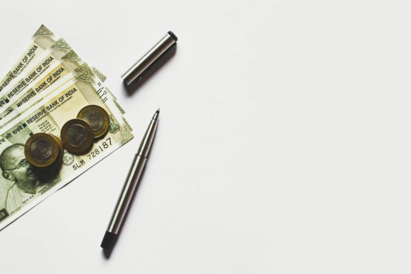 money and a pen