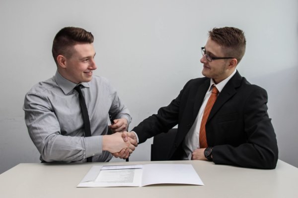 shaking hands