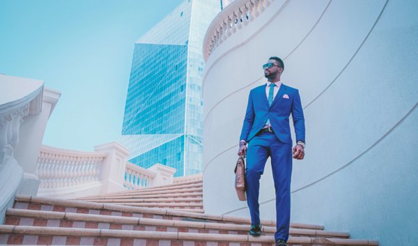 Photo Of Man In A Blue Suit