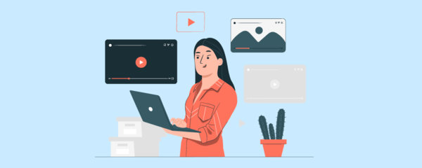 woman on laptop