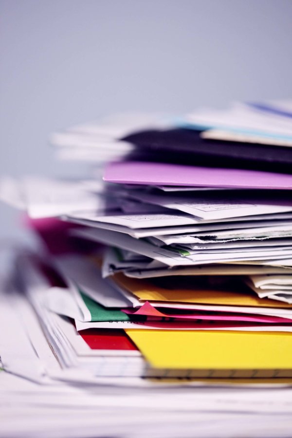 pile of letters
