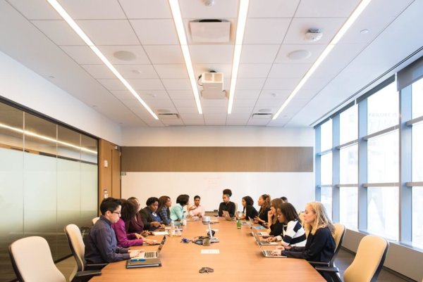 people in a meeting room