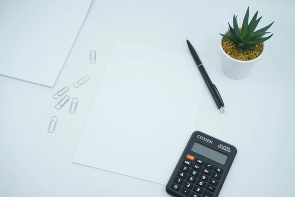 Calculator and sheet
