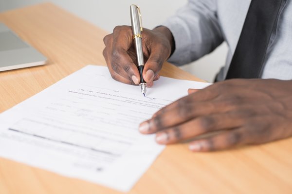 writing on paper