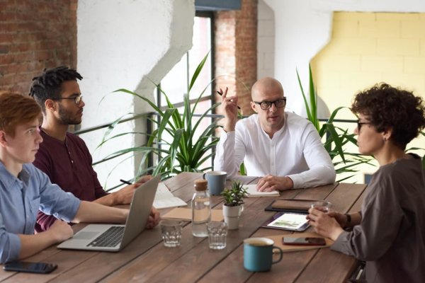 meeting in place 