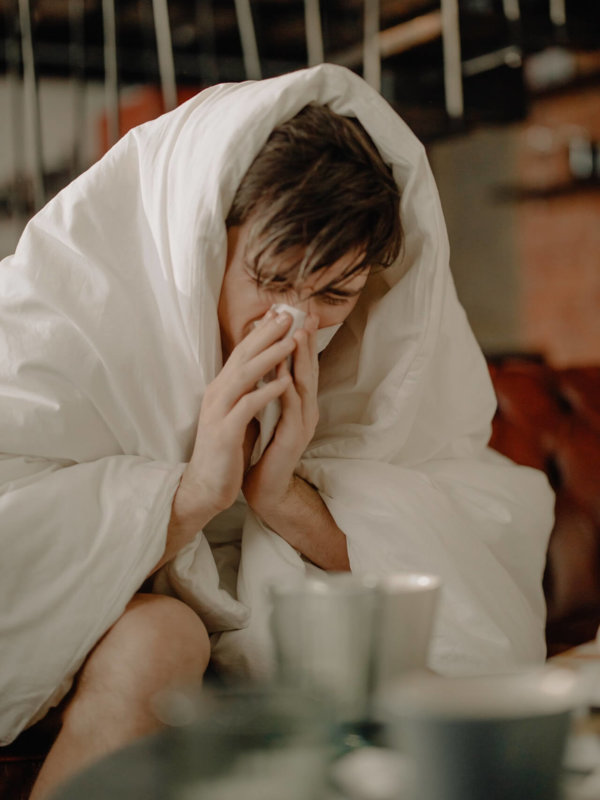 person sick